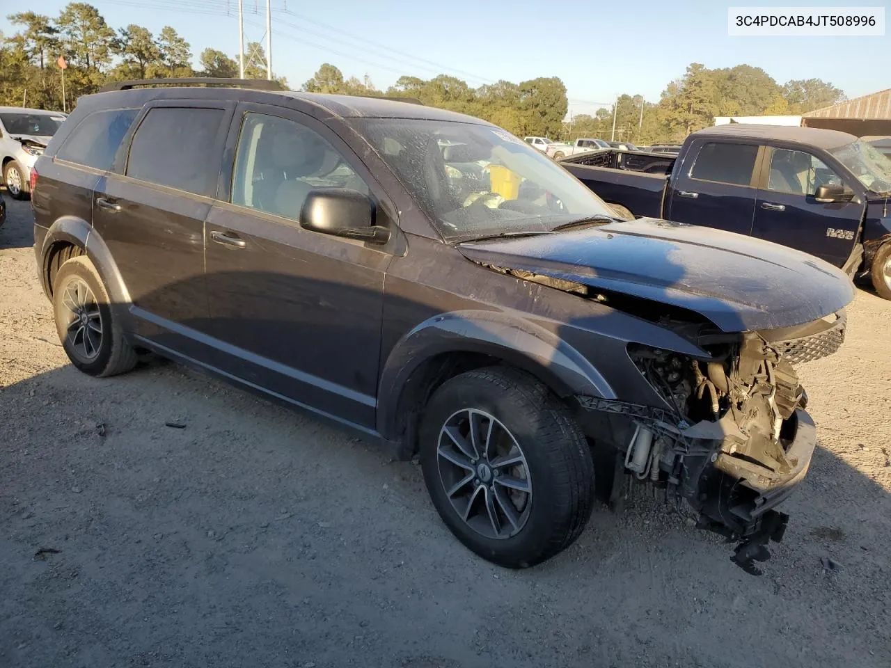 2018 Dodge Journey Se VIN: 3C4PDCAB4JT508996 Lot: 77589914