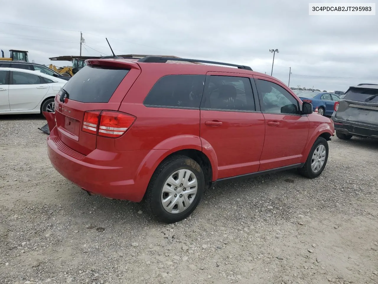 2018 Dodge Journey Se VIN: 3C4PDCAB2JT295983 Lot: 77595134