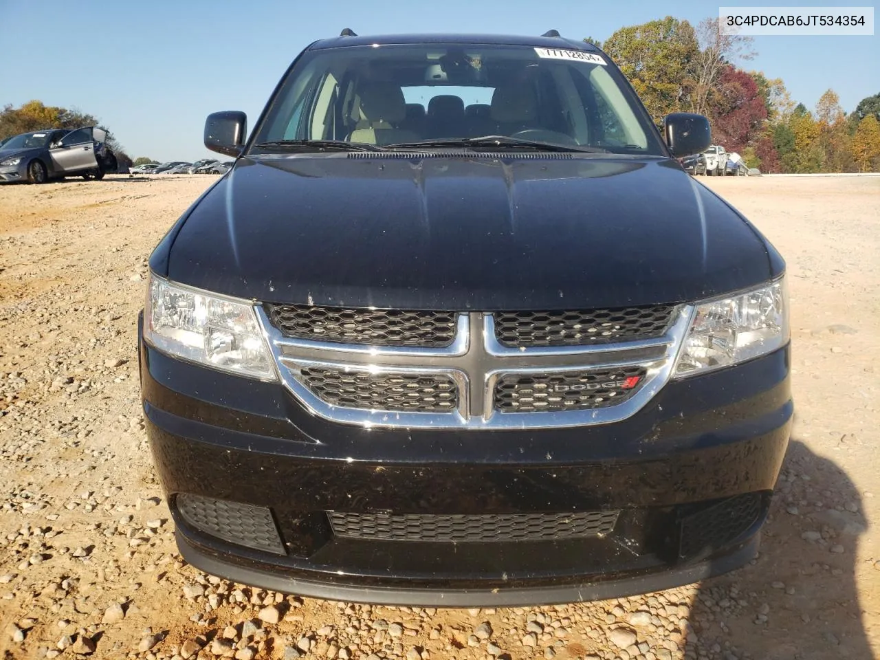 2018 Dodge Journey Se VIN: 3C4PDCAB6JT534354 Lot: 77712854