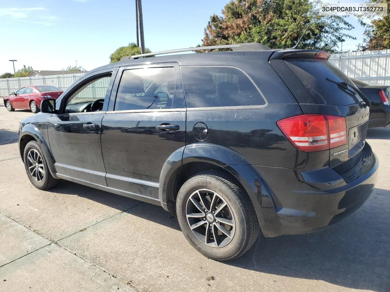 2018 Dodge Journey Se VIN: 3C4PDCAB3JT352773 Lot: 77881064