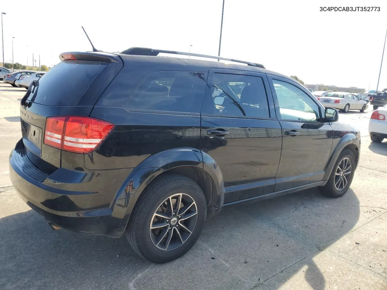 2018 Dodge Journey Se VIN: 3C4PDCAB3JT352773 Lot: 77881064