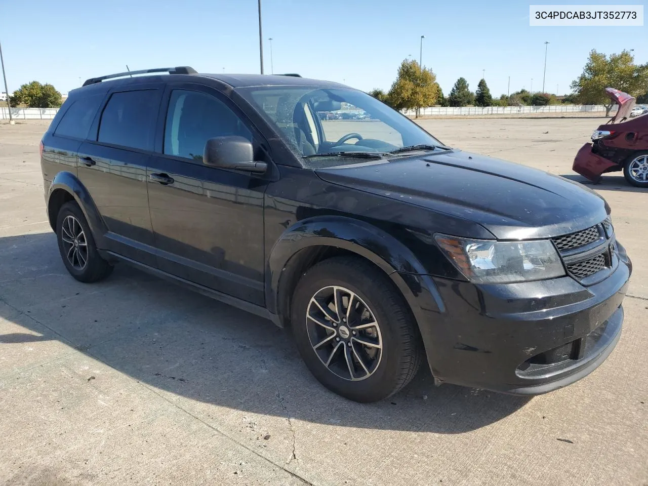 2018 Dodge Journey Se VIN: 3C4PDCAB3JT352773 Lot: 77881064