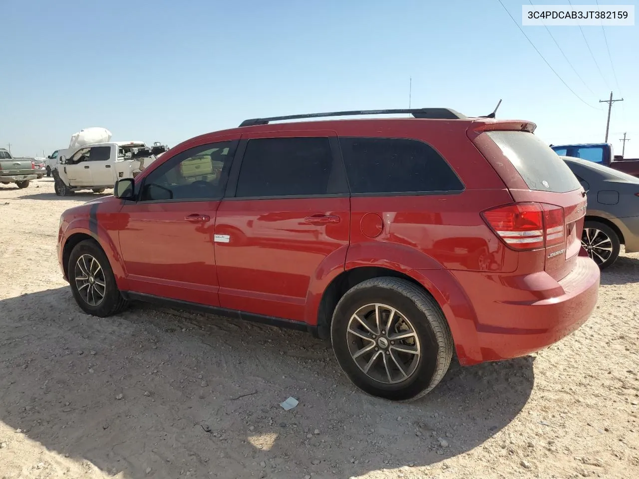 2018 Dodge Journey Se VIN: 3C4PDCAB3JT382159 Lot: 77976924