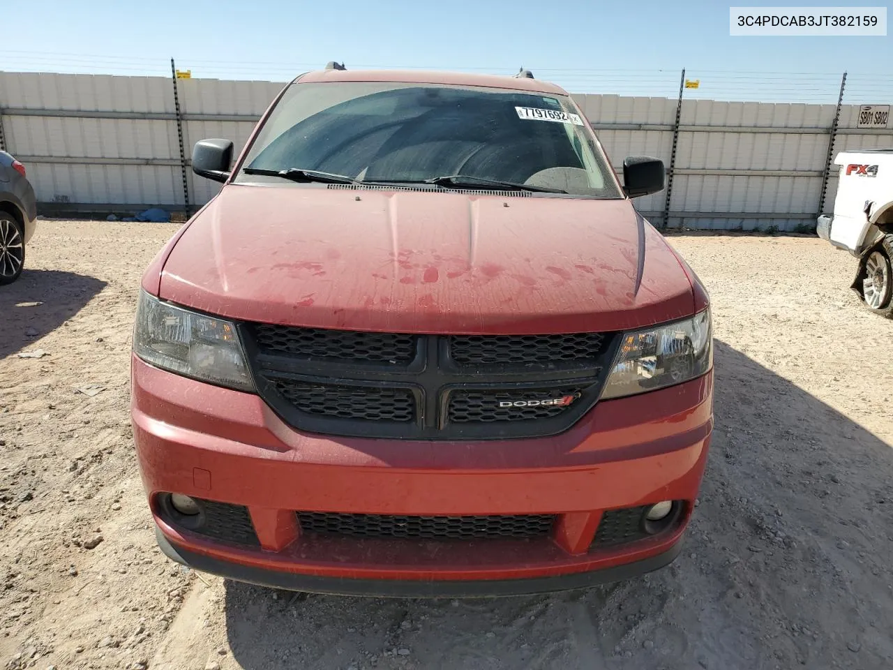 2018 Dodge Journey Se VIN: 3C4PDCAB3JT382159 Lot: 77976924