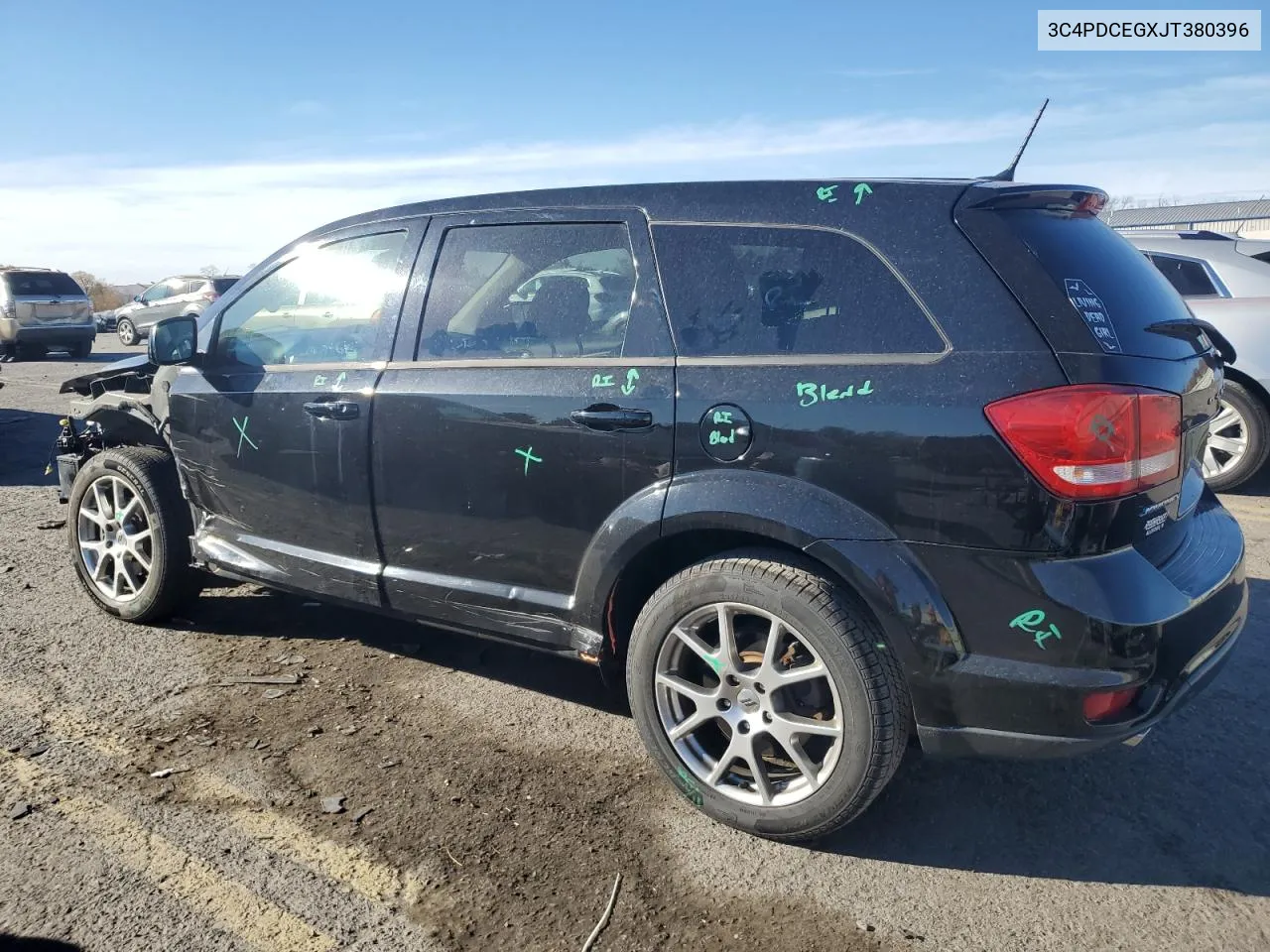 2018 Dodge Journey Gt VIN: 3C4PDCEGXJT380396 Lot: 77993184