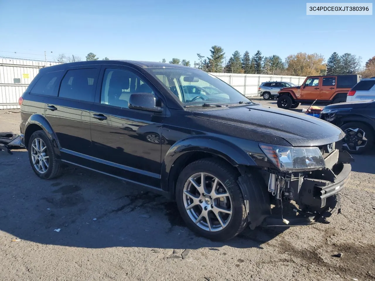 2018 Dodge Journey Gt VIN: 3C4PDCEGXJT380396 Lot: 77993184