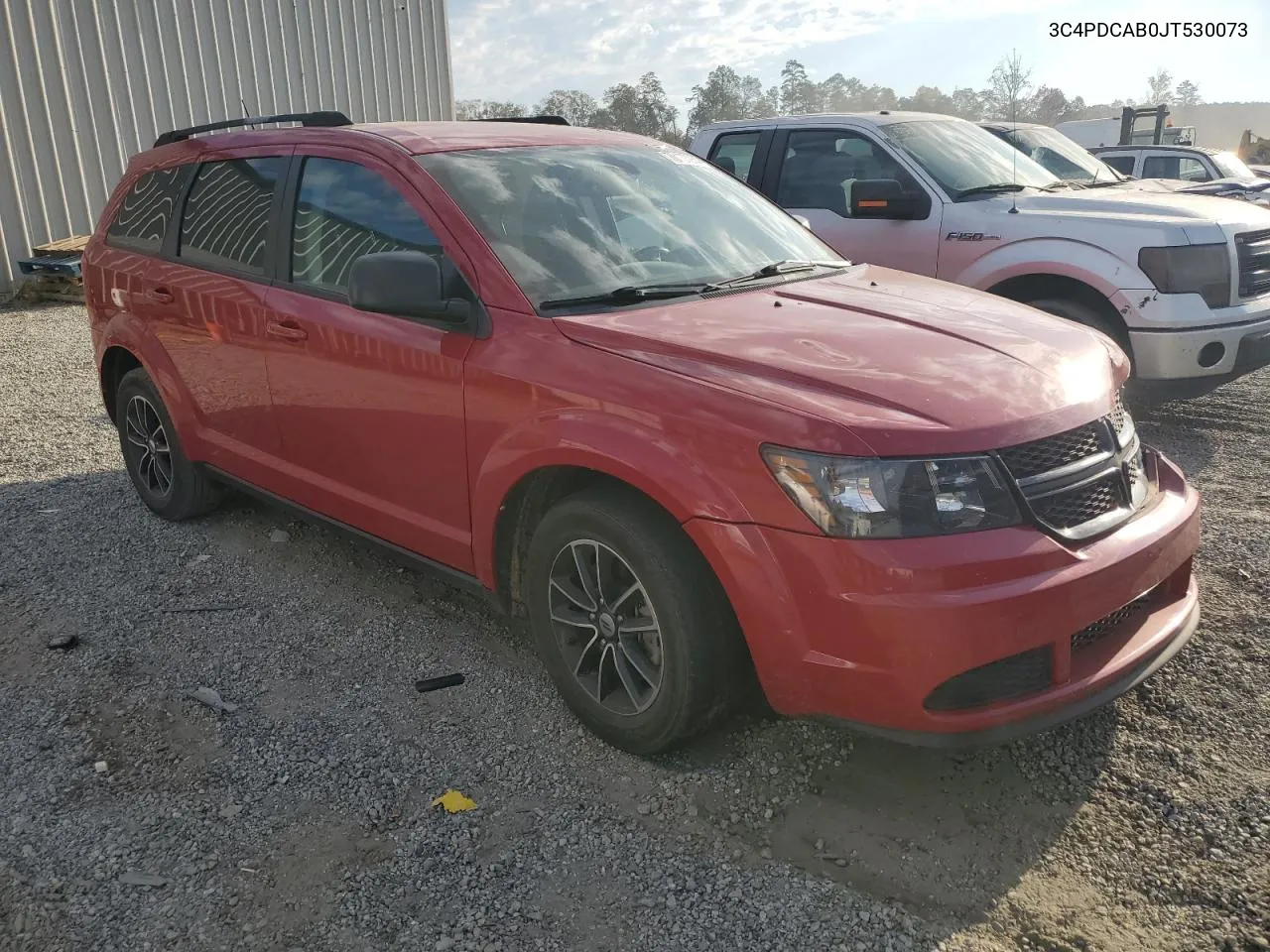 2018 Dodge Journey Se VIN: 3C4PDCAB0JT530073 Lot: 78137254