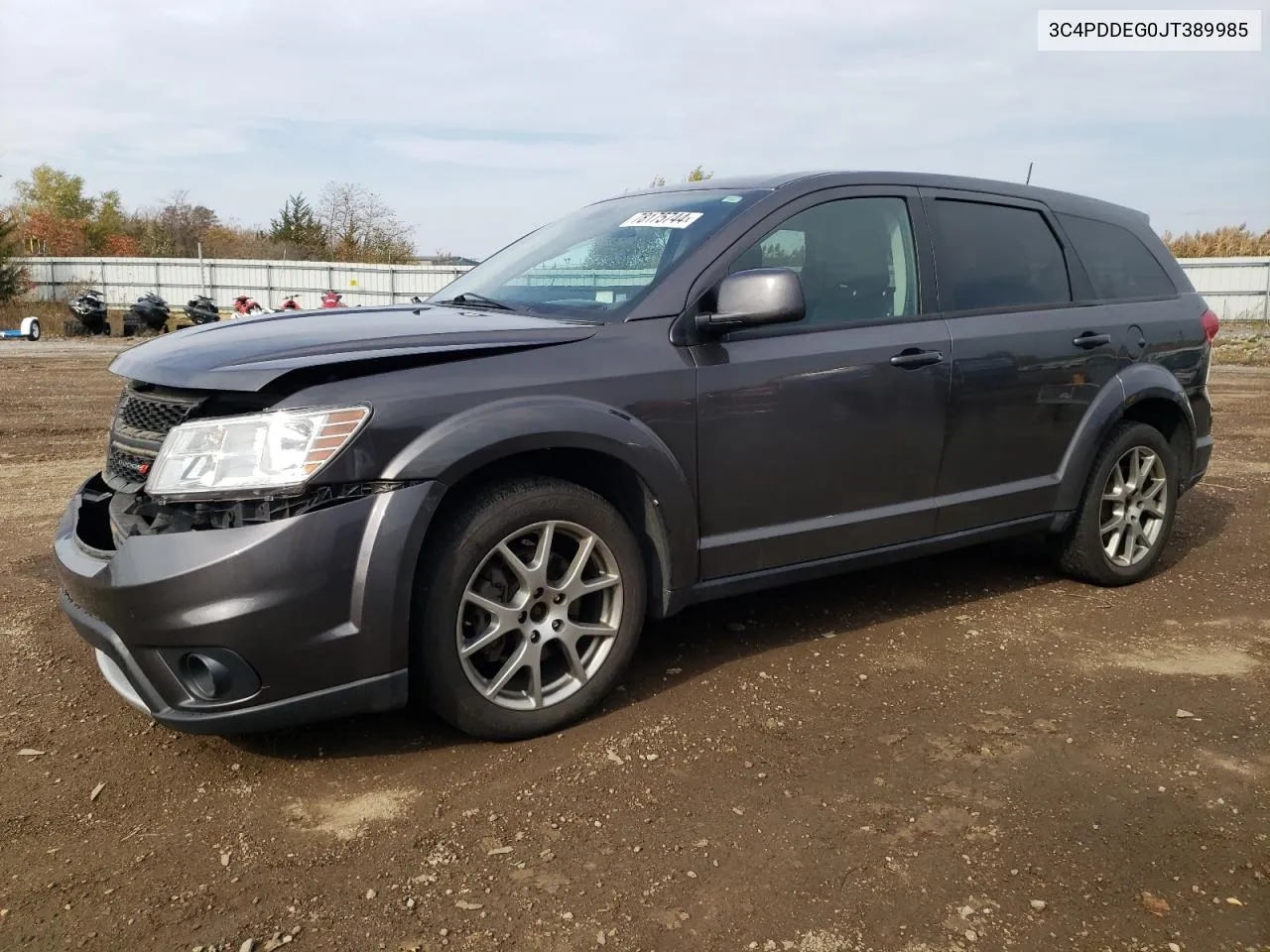 3C4PDDEG0JT389985 2018 Dodge Journey Gt