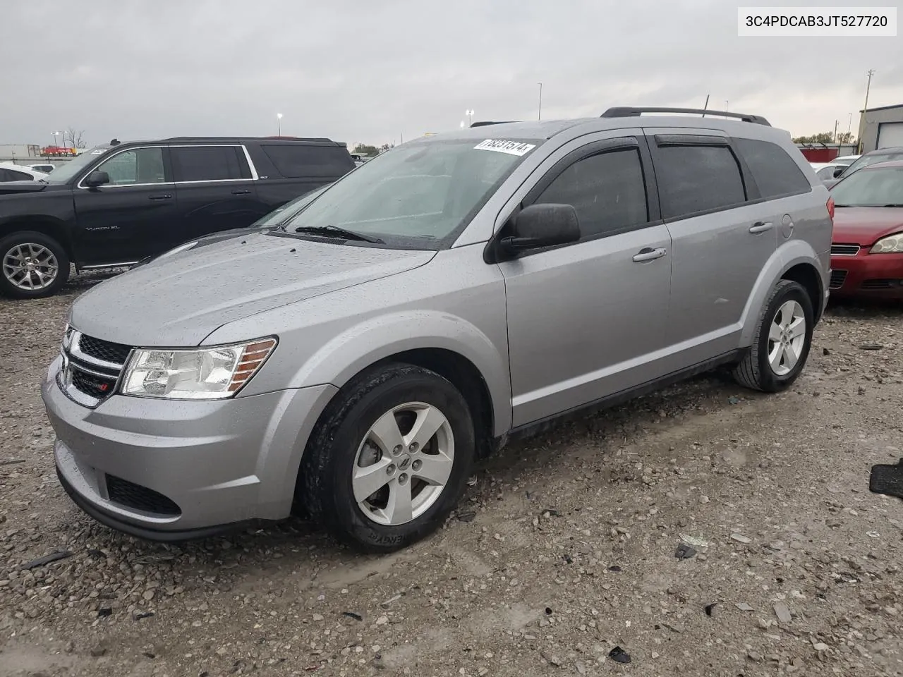 2018 Dodge Journey Se VIN: 3C4PDCAB3JT527720 Lot: 78231574