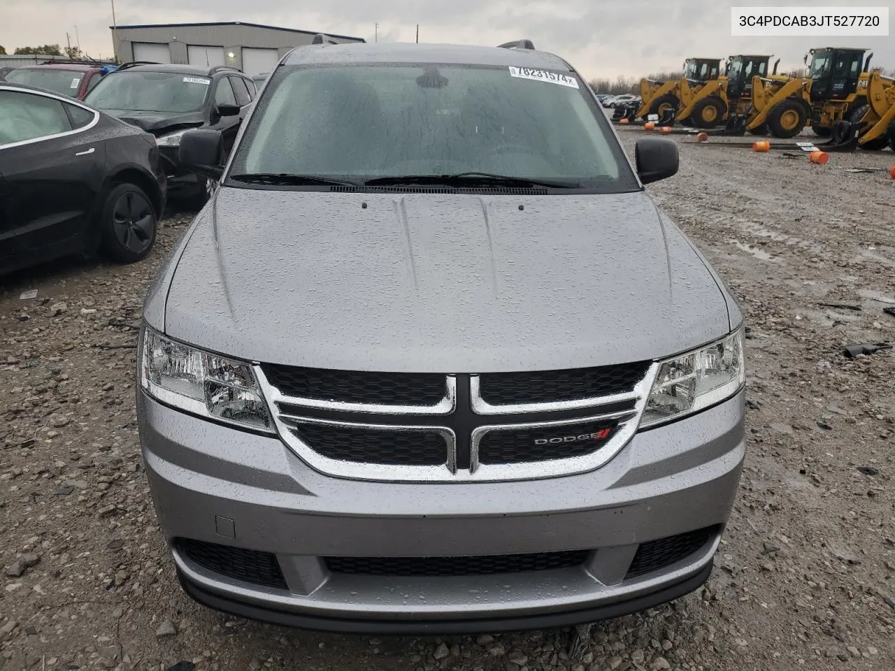 2018 Dodge Journey Se VIN: 3C4PDCAB3JT527720 Lot: 78231574