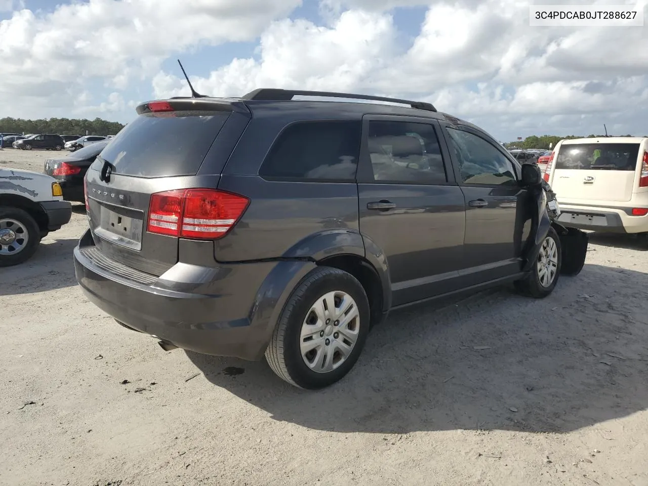 2018 Dodge Journey Se VIN: 3C4PDCAB0JT288627 Lot: 78234144