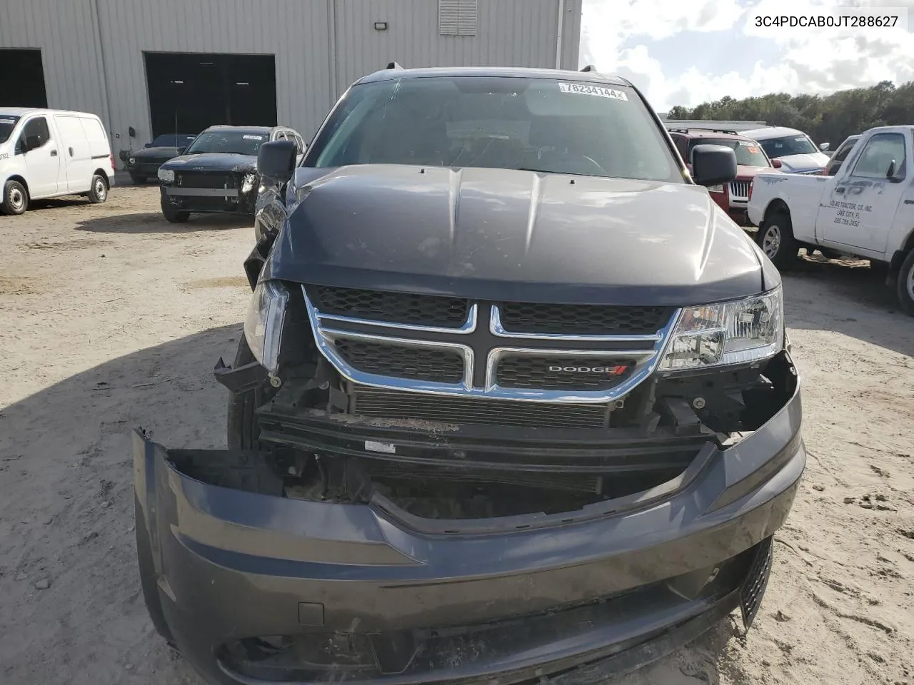 2018 Dodge Journey Se VIN: 3C4PDCAB0JT288627 Lot: 78234144