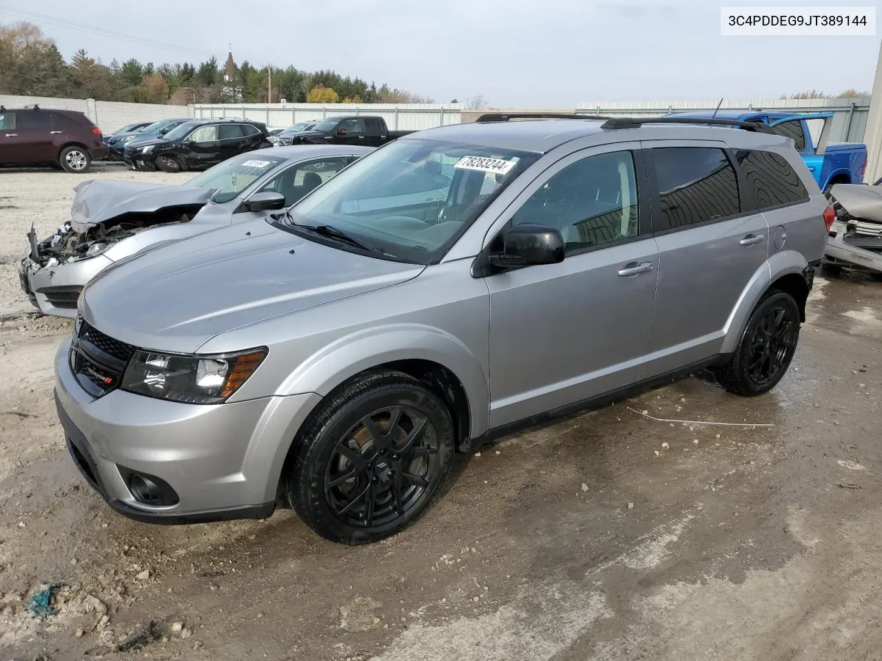 2018 Dodge Journey Gt VIN: 3C4PDDEG9JT389144 Lot: 78283244