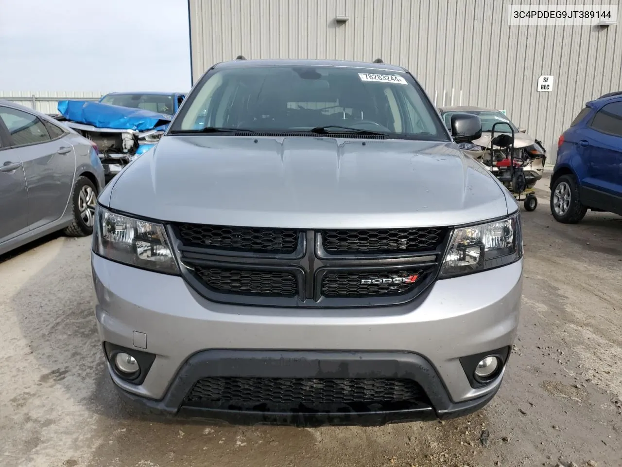 2018 Dodge Journey Gt VIN: 3C4PDDEG9JT389144 Lot: 78283244