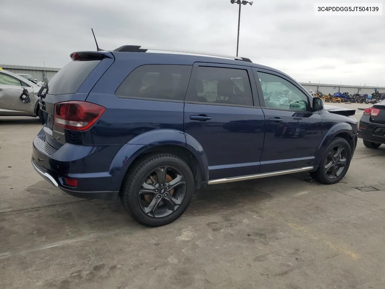 2018 Dodge Journey Crossroad VIN: 3C4PDDGG5JT504139 Lot: 78749624