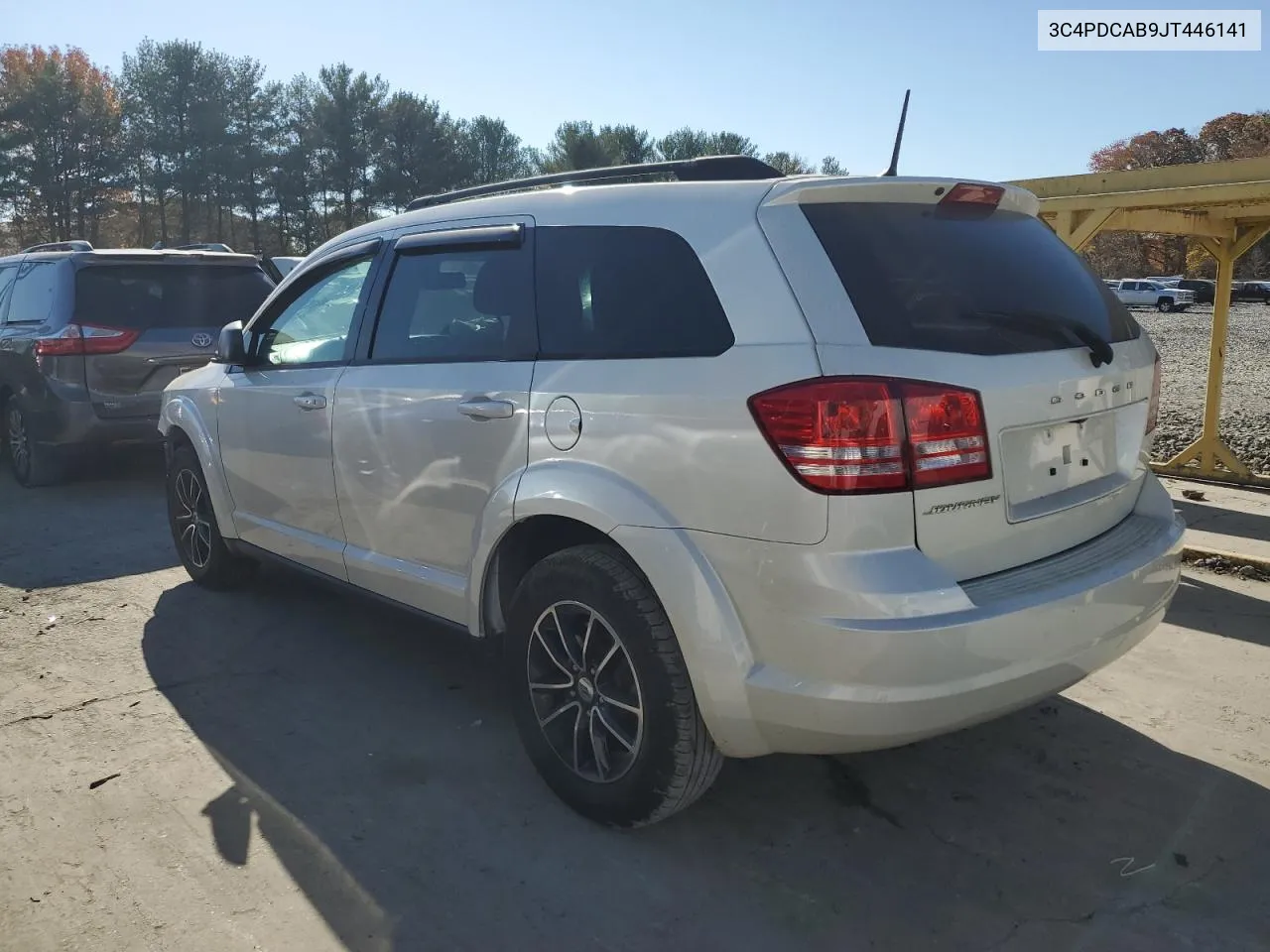 2018 Dodge Journey Se VIN: 3C4PDCAB9JT446141 Lot: 78835964