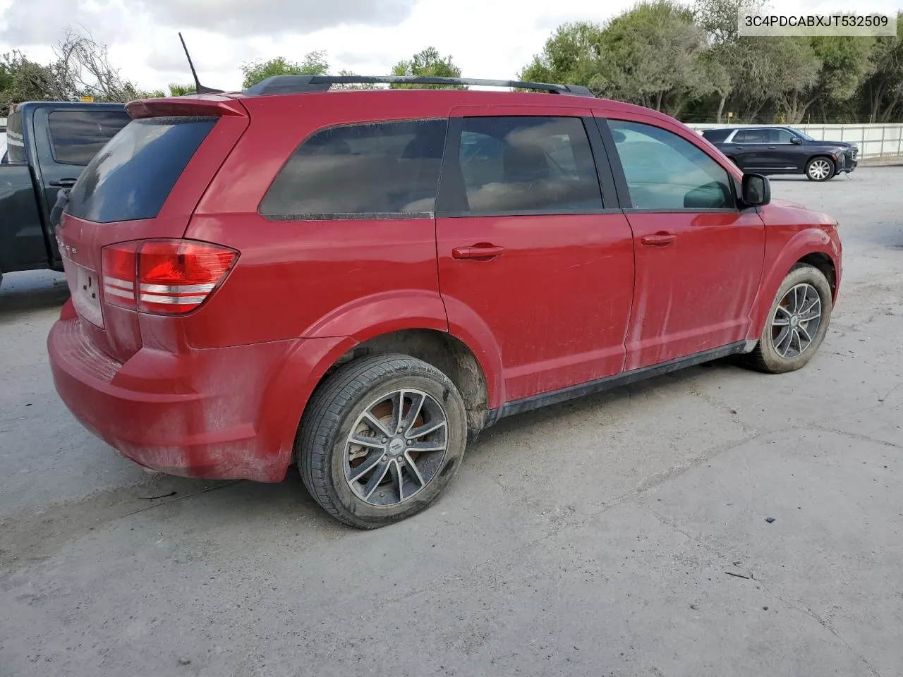 2018 Dodge Journey Se VIN: 3C4PDCABXJT532509 Lot: 78930304