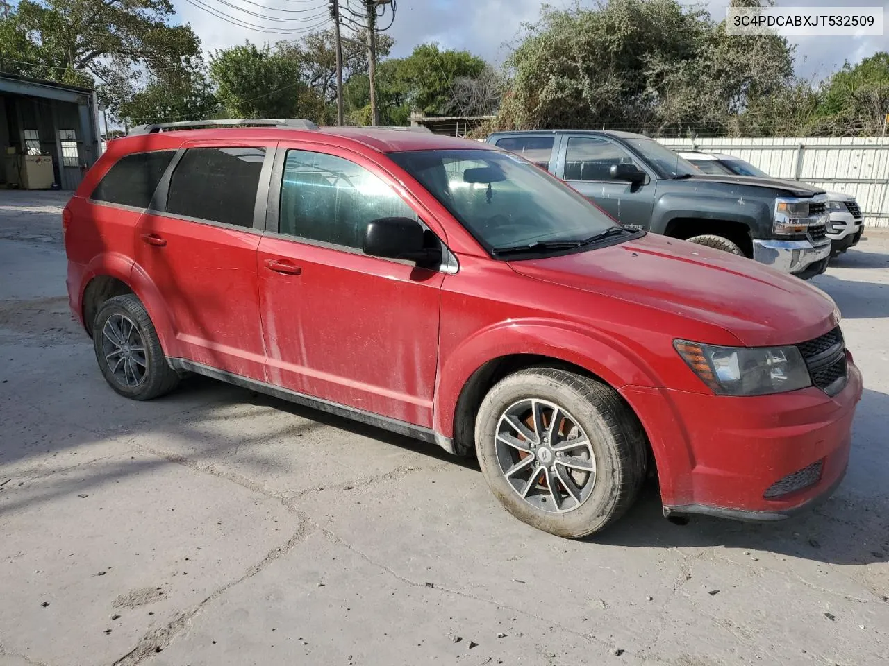 2018 Dodge Journey Se VIN: 3C4PDCABXJT532509 Lot: 78930304