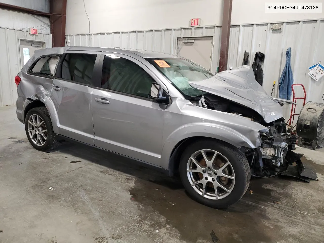 2018 Dodge Journey Gt VIN: 3C4PDCEG4JT473138 Lot: 79451244