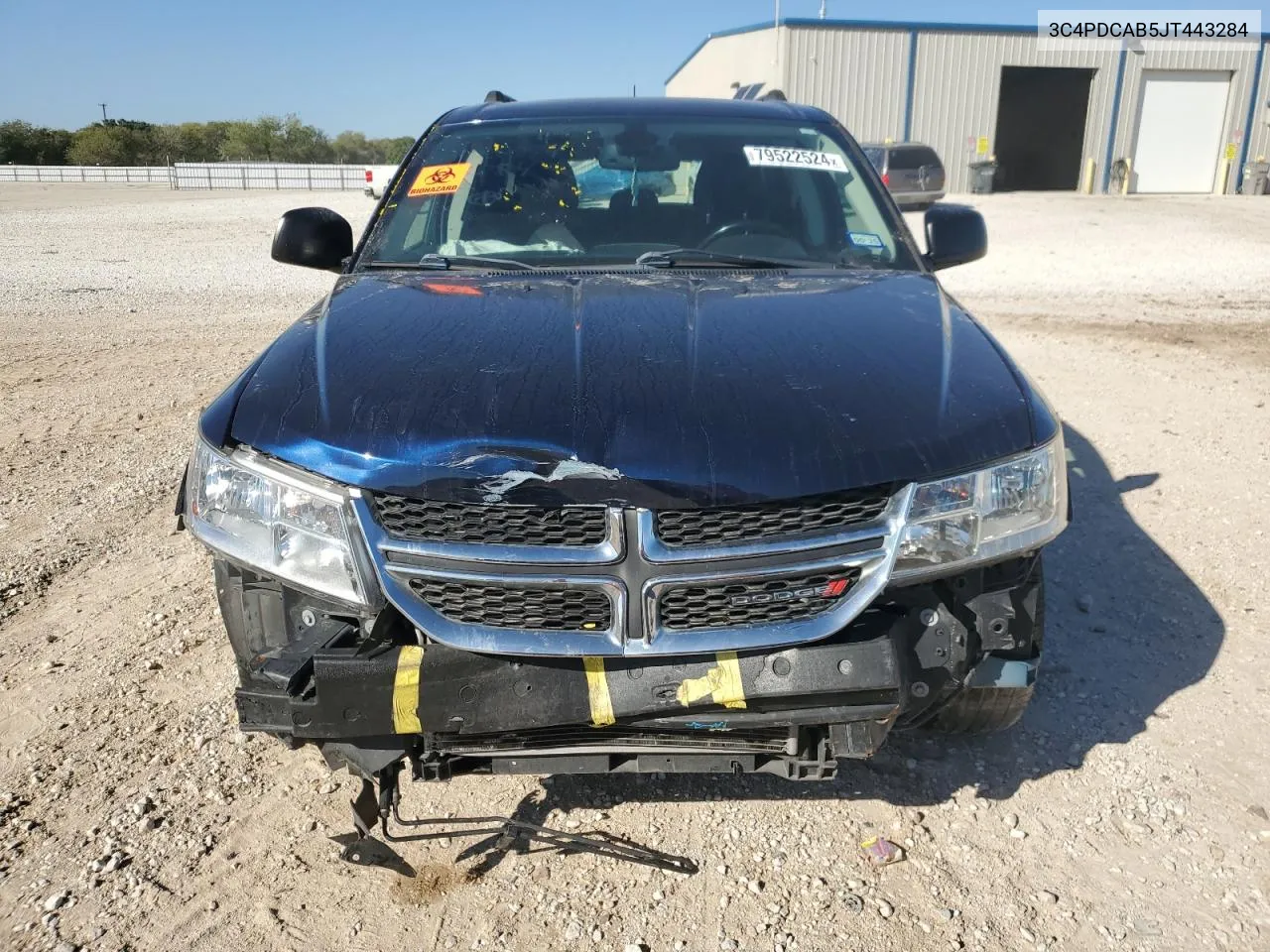 2018 Dodge Journey Se VIN: 3C4PDCAB5JT443284 Lot: 79522524