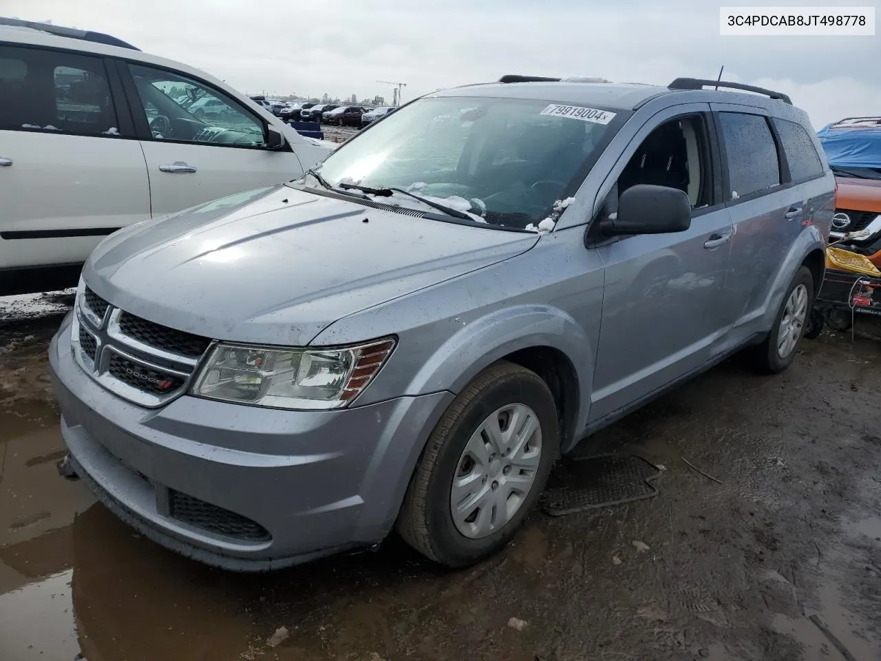 2018 Dodge Journey Se VIN: 3C4PDCAB8JT498778 Lot: 79919004