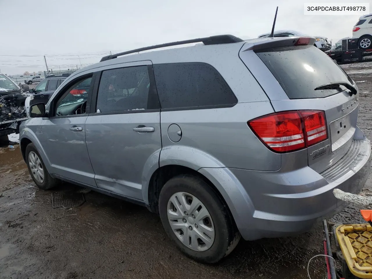 2018 Dodge Journey Se VIN: 3C4PDCAB8JT498778 Lot: 79919004