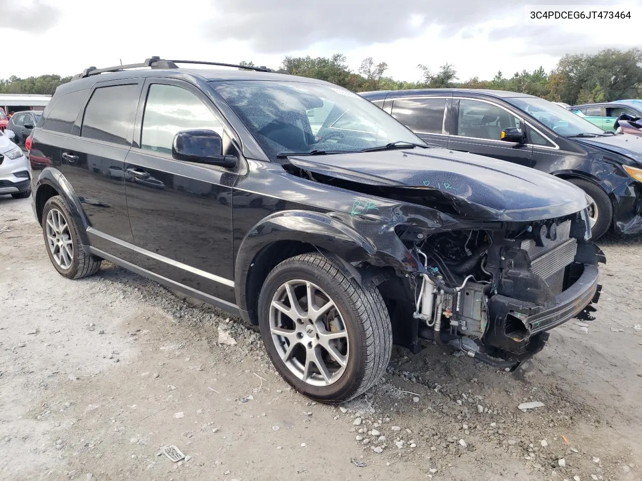 2018 Dodge Journey Gt VIN: 3C4PDCEG6JT473464 Lot: 80234884