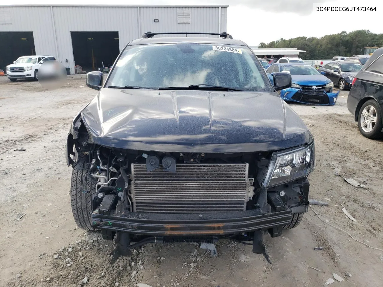 2018 Dodge Journey Gt VIN: 3C4PDCEG6JT473464 Lot: 80234884