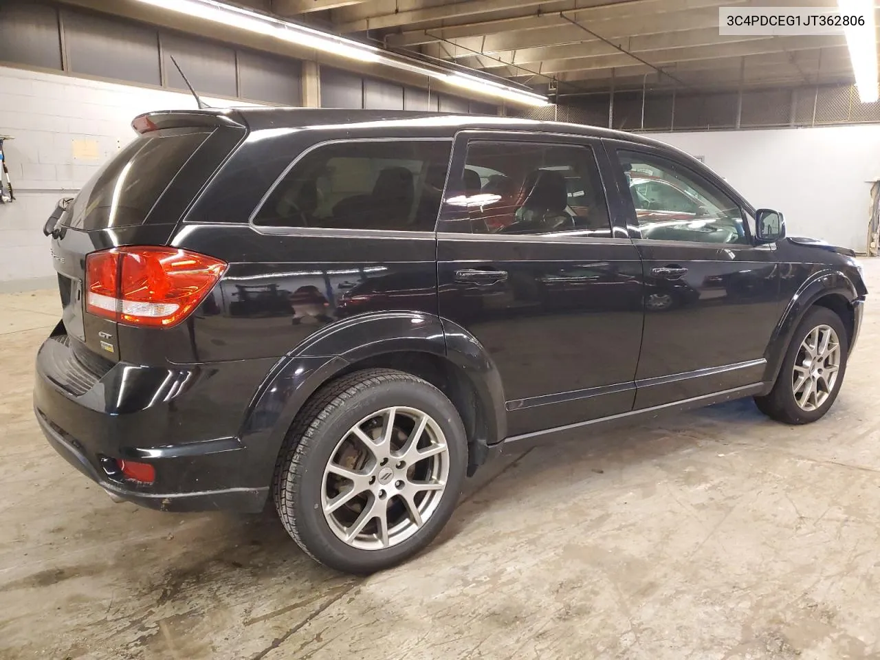 2018 Dodge Journey Gt VIN: 3C4PDCEG1JT362806 Lot: 80290774