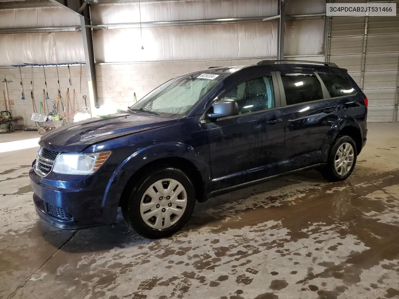 2018 Dodge Journey Se VIN: 3C4PDCAB2JT531466 Lot: 80292334