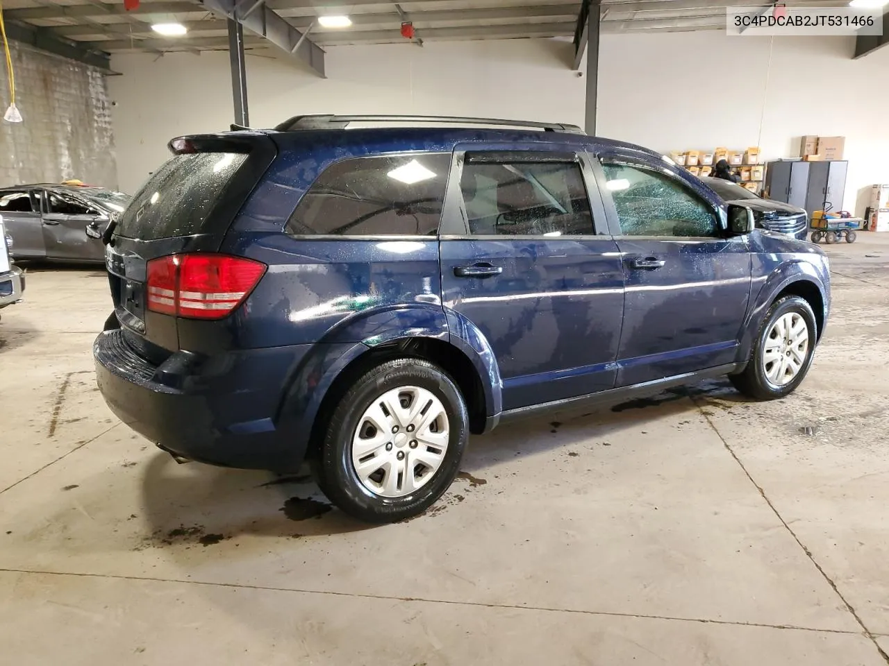 2018 Dodge Journey Se VIN: 3C4PDCAB2JT531466 Lot: 80292334