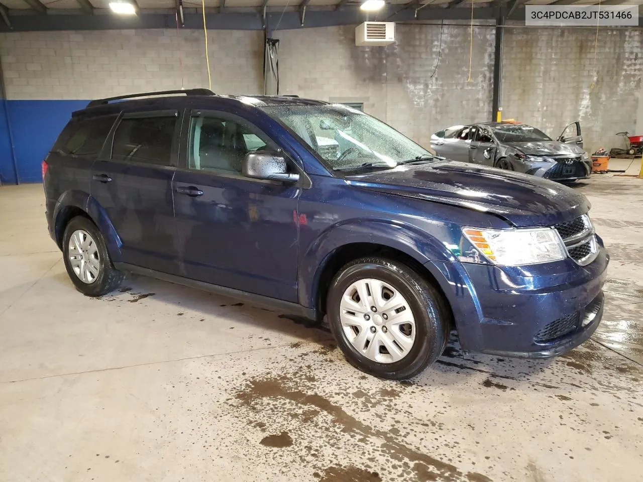 2018 Dodge Journey Se VIN: 3C4PDCAB2JT531466 Lot: 80292334