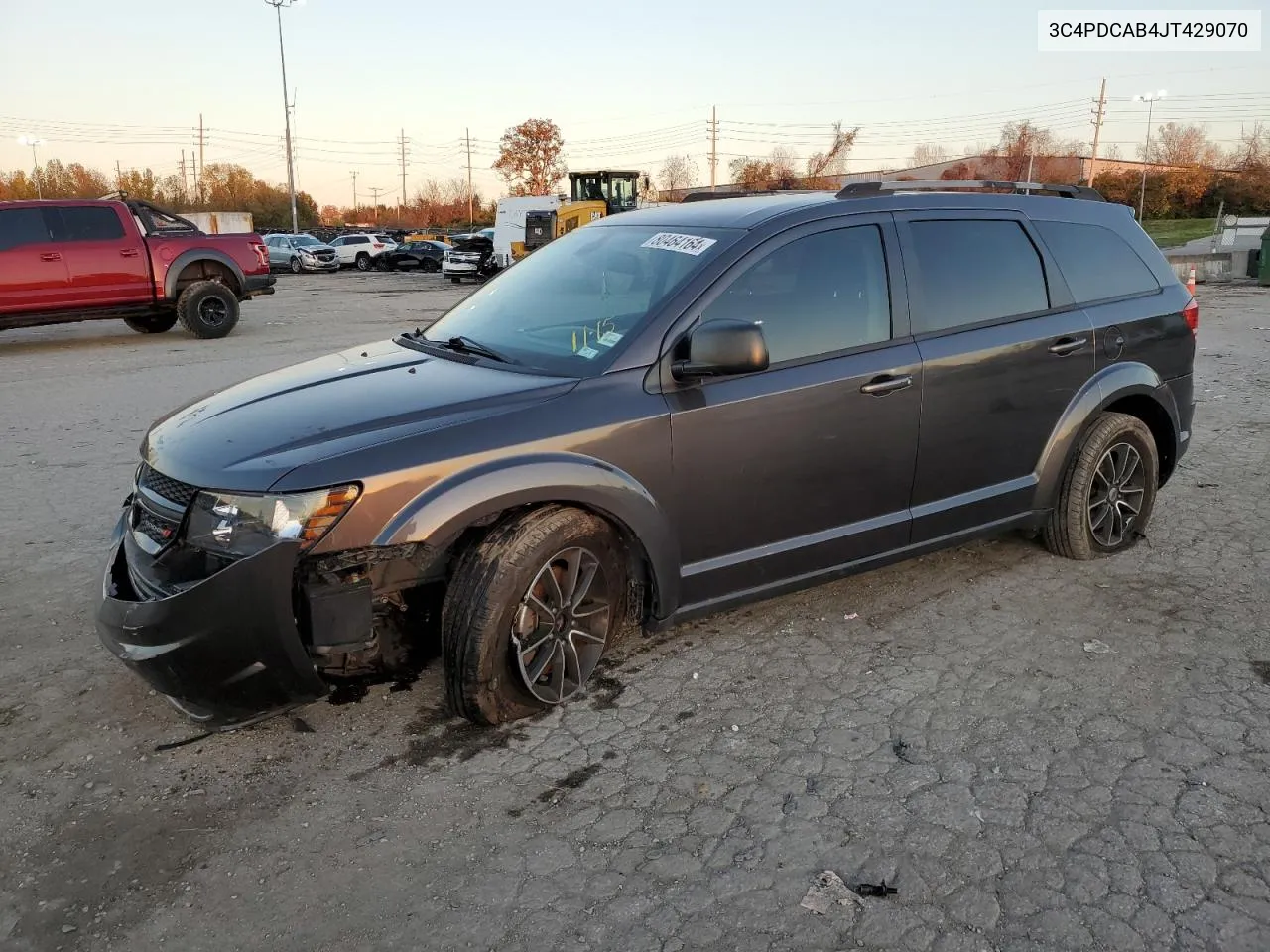 2018 Dodge Journey Se VIN: 3C4PDCAB4JT429070 Lot: 80464164