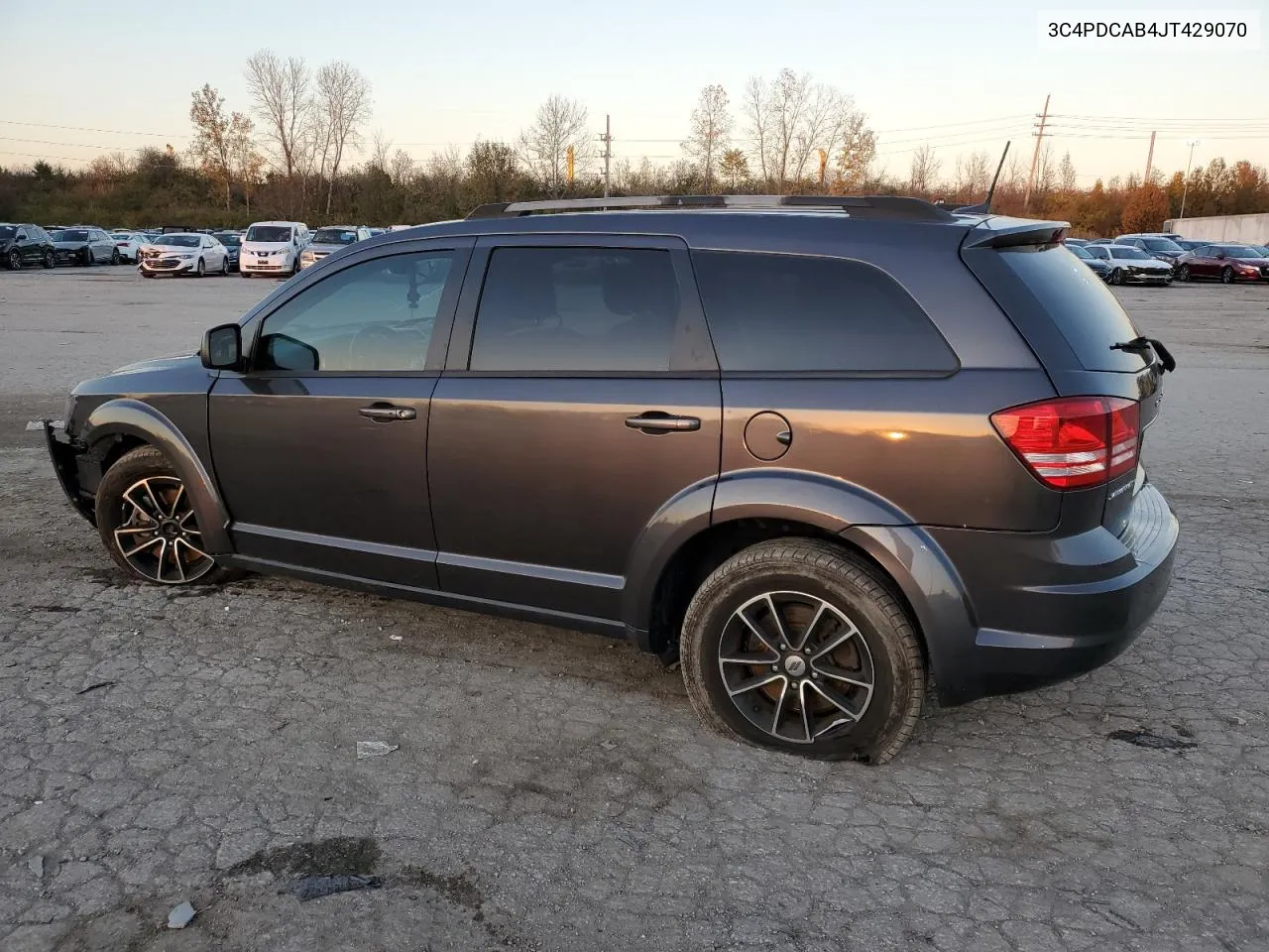 2018 Dodge Journey Se VIN: 3C4PDCAB4JT429070 Lot: 80464164