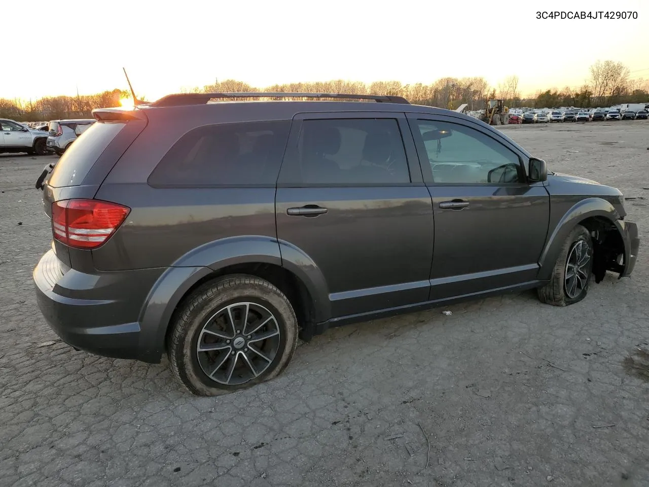 2018 Dodge Journey Se VIN: 3C4PDCAB4JT429070 Lot: 80464164