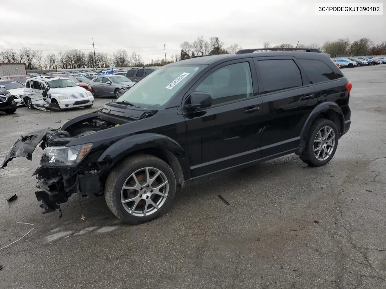 2018 Dodge Journey Gt VIN: 3C4PDDEGXJT390402 Lot: 80589224