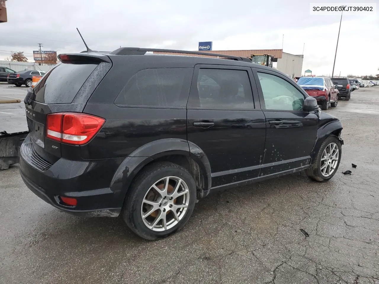 2018 Dodge Journey Gt VIN: 3C4PDDEGXJT390402 Lot: 80589224