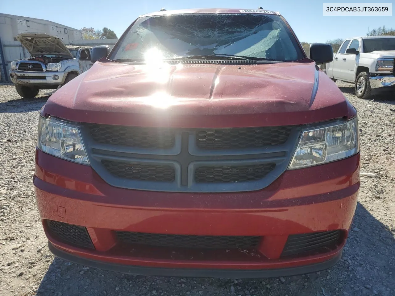 2018 Dodge Journey Se VIN: 3C4PDCAB5JT363659 Lot: 80655824