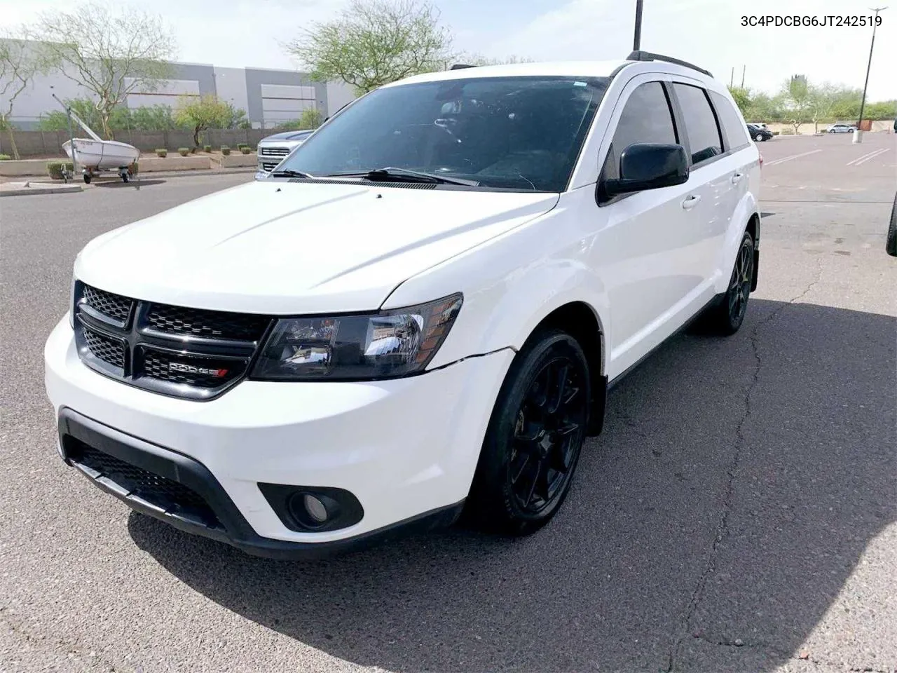 2018 Dodge Journey Sxt VIN: 3C4PDCBG6JT242519 Lot: 81022864