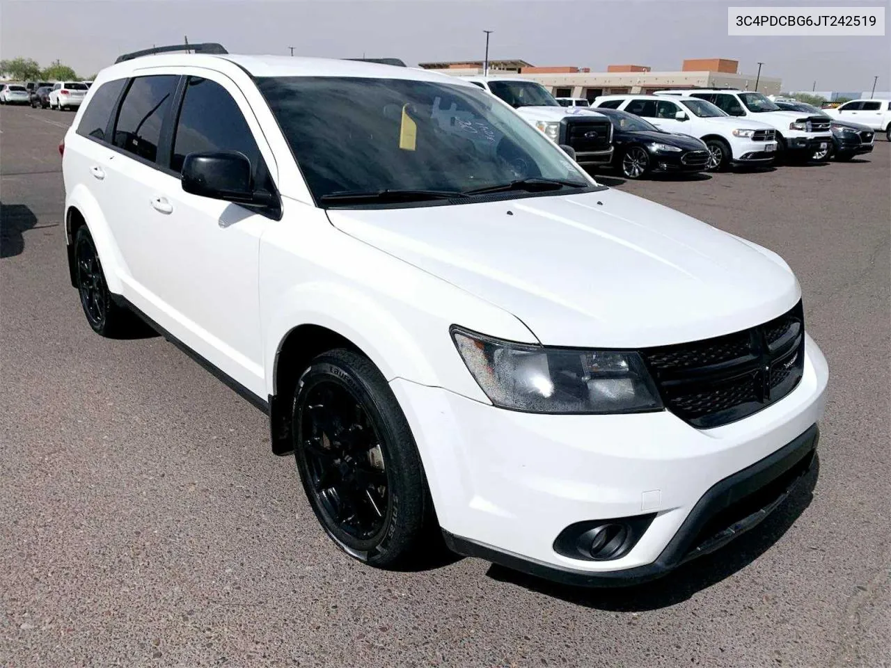 2018 Dodge Journey Sxt VIN: 3C4PDCBG6JT242519 Lot: 81022864