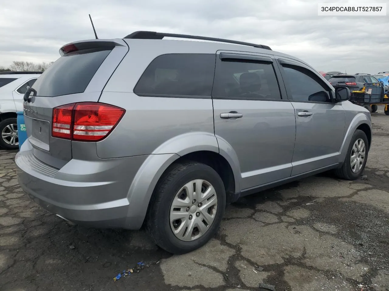 2018 Dodge Journey Se VIN: 3C4PDCAB8JT527857 Lot: 81110084