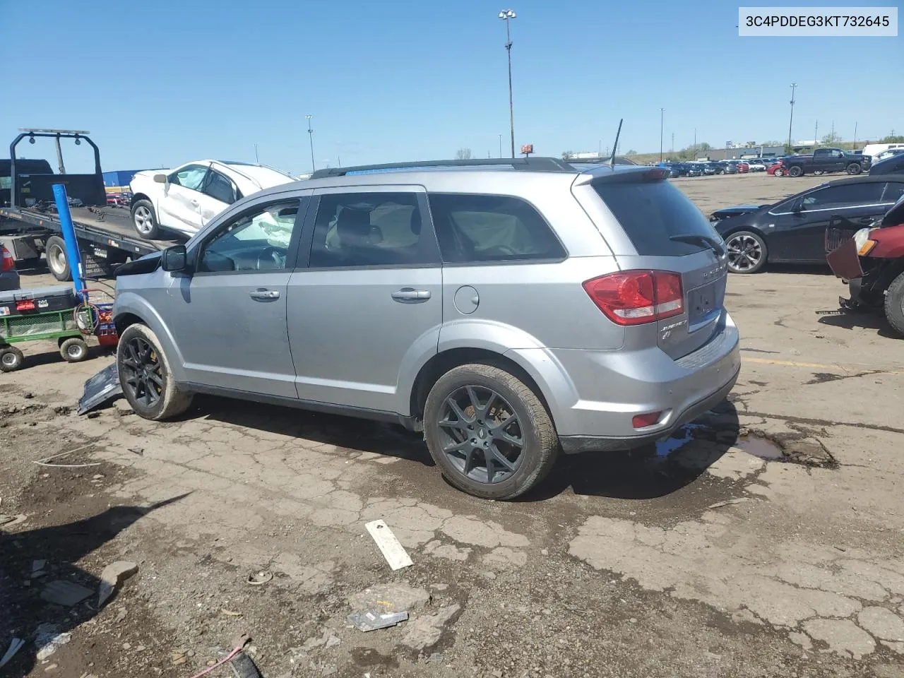 2019 Dodge Journey Gt VIN: 3C4PDDEG3KT732645 Lot: 53105164