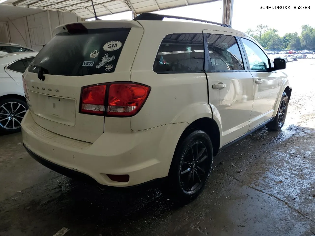 2019 Dodge Journey Se VIN: 3C4PDDBGXKT853788 Lot: 57454574