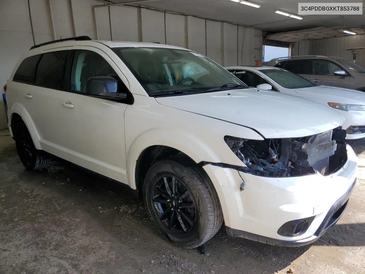 2019 Dodge Journey Se VIN: 3C4PDDBGXKT853788 Lot: 57454574