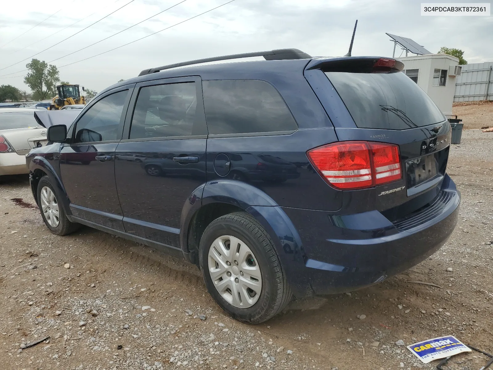 2019 Dodge Journey Se VIN: 3C4PDCAB3KT872361 Lot: 58212014