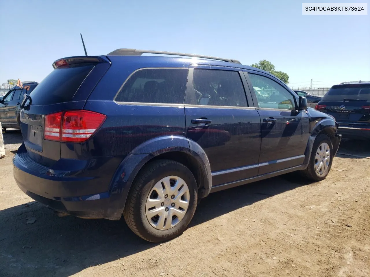 3C4PDCAB3KT873624 2019 Dodge Journey Se