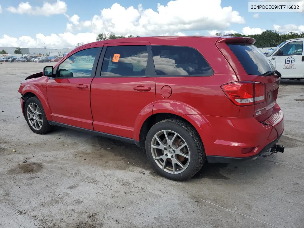 2019 Dodge Journey Gt VIN: 3C4PDCEG9KT716802 Lot: 59024174