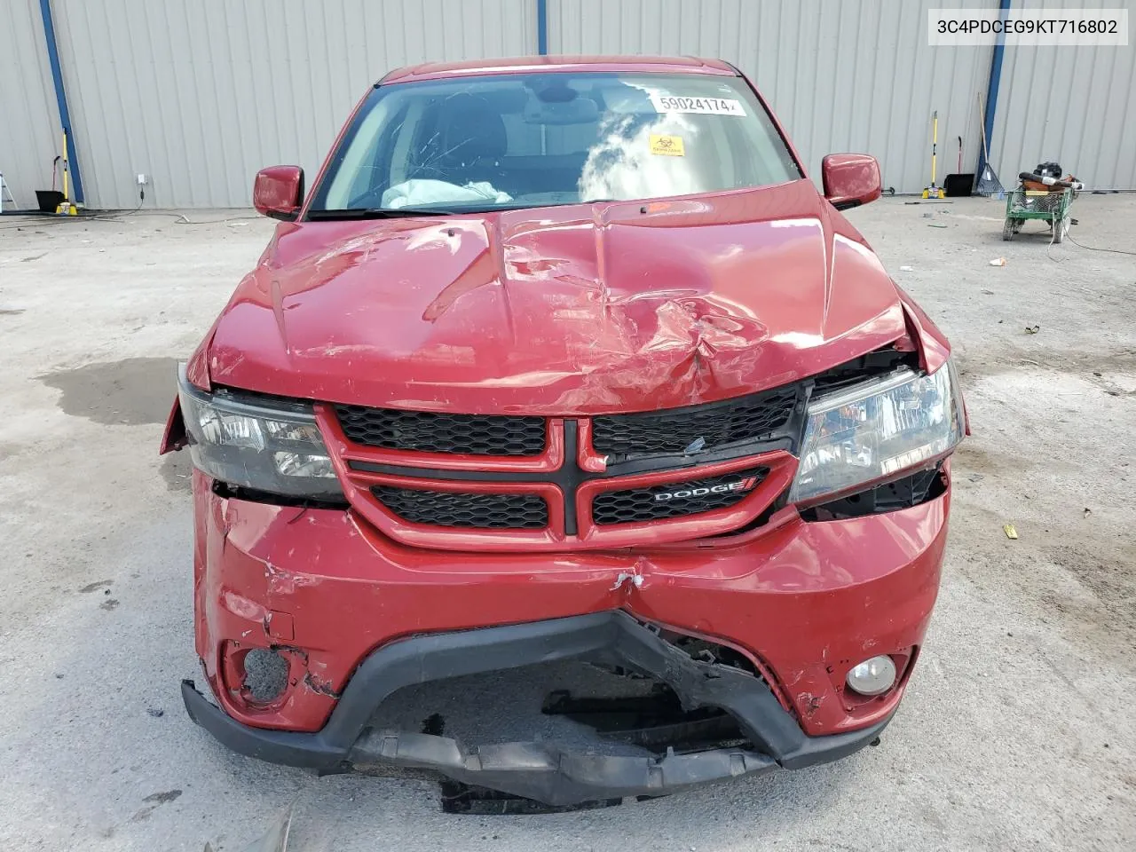 3C4PDCEG9KT716802 2019 Dodge Journey Gt