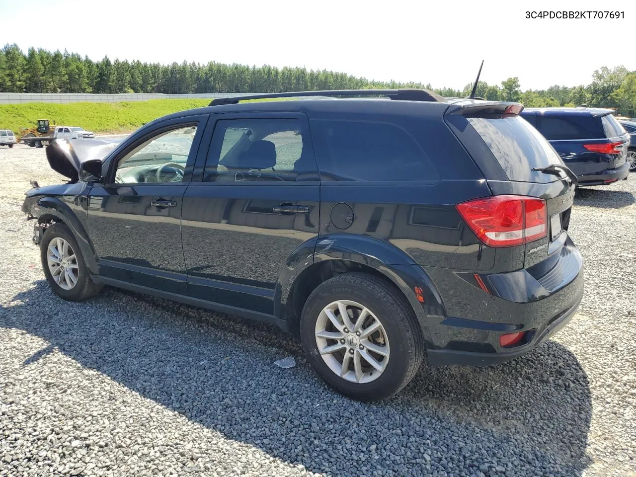 2019 Dodge Journey Se VIN: 3C4PDCBB2KT707691 Lot: 59909054