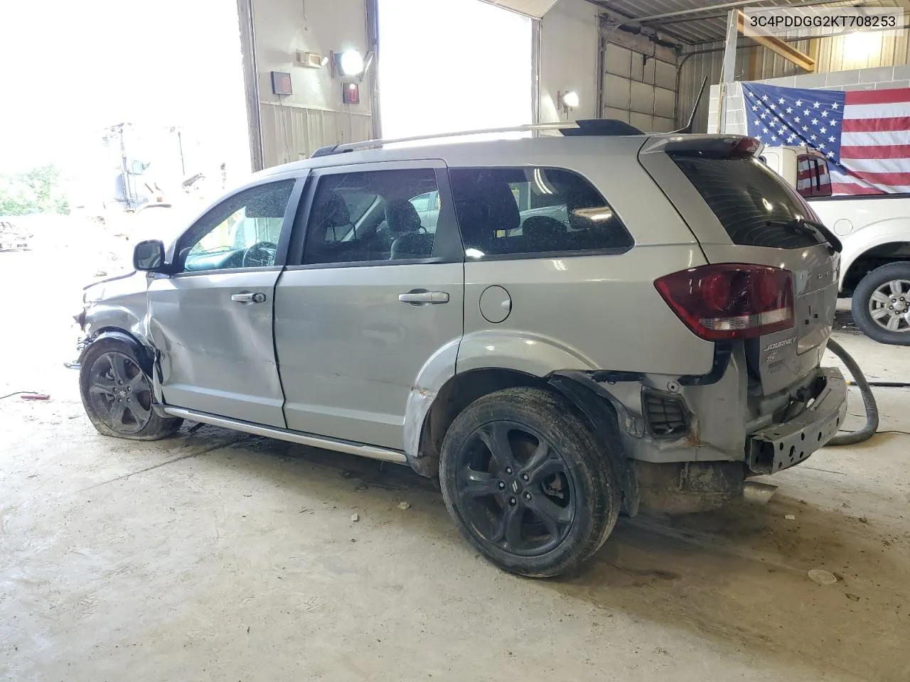 2019 Dodge Journey Crossroad VIN: 3C4PDDGG2KT708253 Lot: 60514404